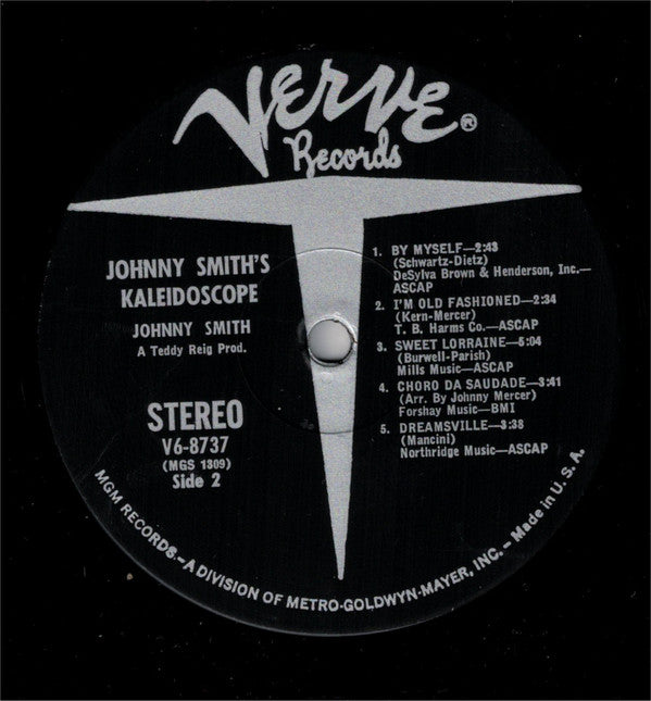 Johnny Smith : Johnny Smith's Kaleidoscope (LP, Album, gat)