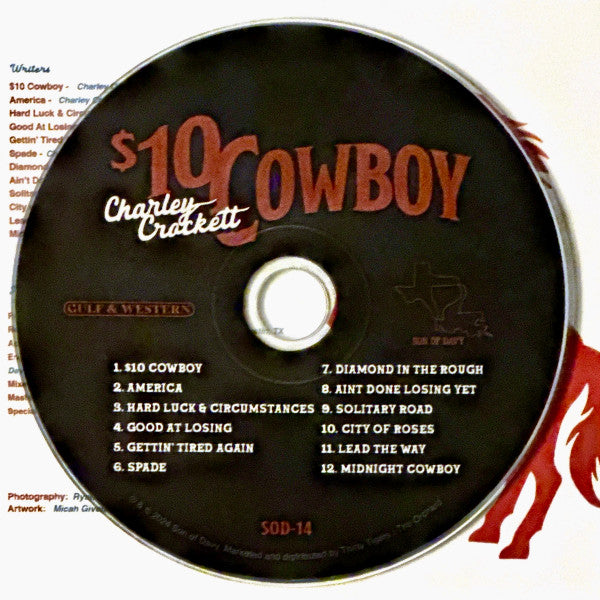 Buy Charley Crockett : $10 Cowboy (CD, Album) Online for a great price