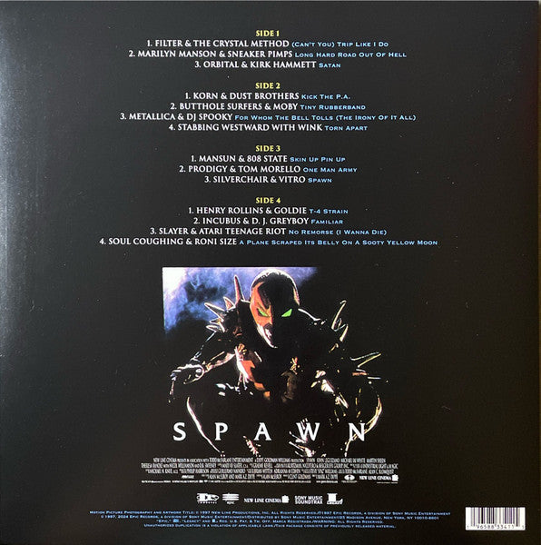 Various : Spawn (The Album) (2xLP, Album, RSD, Comp, RE, Red)