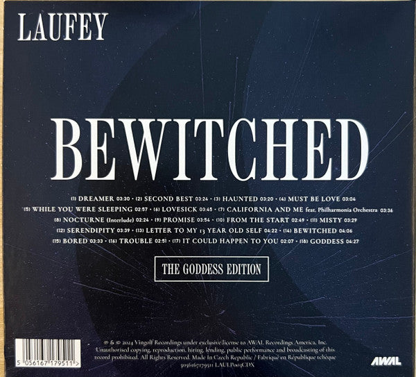 Laufey (2) : Bewitched: The Goddess Edition (CD, Album, RE)