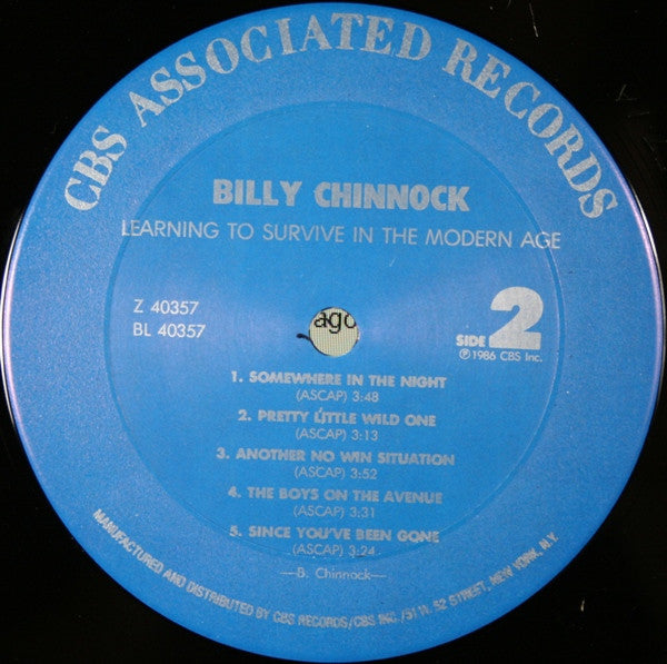 Bill Chinnock : Learning To Survive In The Modern Age (LP, Album)