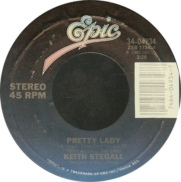 Keith Stegall : Pretty Lady (7", Single, Car)