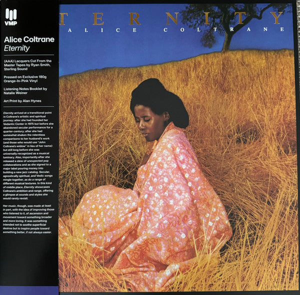 Alice Coltrane : Eternity (LP, Album, Club, RE, RM, Ora)