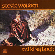 the album cover for Stevie Wonder - Talking Book