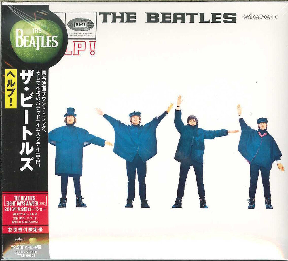 the album cover for The Beatles - Help!