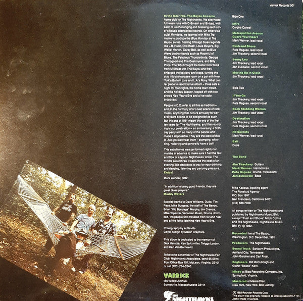The Nighthawks (3) : Ten Years Live (LP, Album, RE)