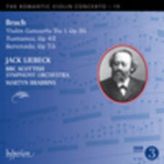 the album cover for M Bruch / Lieback,Jack / Brabbins,Martyn - Romantic Violin Concerto 19