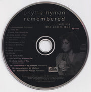 Phyllis Hyman : Remembered Featuring The Committee (CD, Comp)