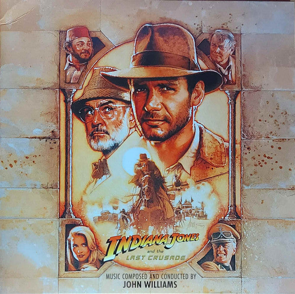 John Williams (4) : Indiana Jones And The Last Crusade (Original Motion Picture Soundtrack) (2xLP, Album, RE)