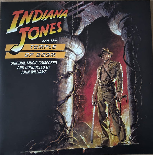 John Williams (4) : Indiana Jones And The Temple Of Doom (The Original Motion Picture Soundtrack) (2xLP, Album, RE)