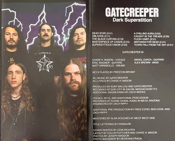 Gatecreeper : Dark Superstition  (Cass, Album, Pur)