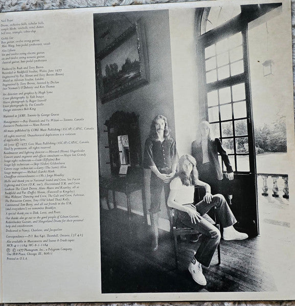 Rush : A Farewell To Kings (LP, Album, Gat)