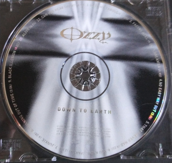 Ozzy Osbourne : Down To Earth (CD, Album, Club, BMG)