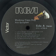 Rick Springfield : Working Class Dog (LP, Album, RE, Ind)