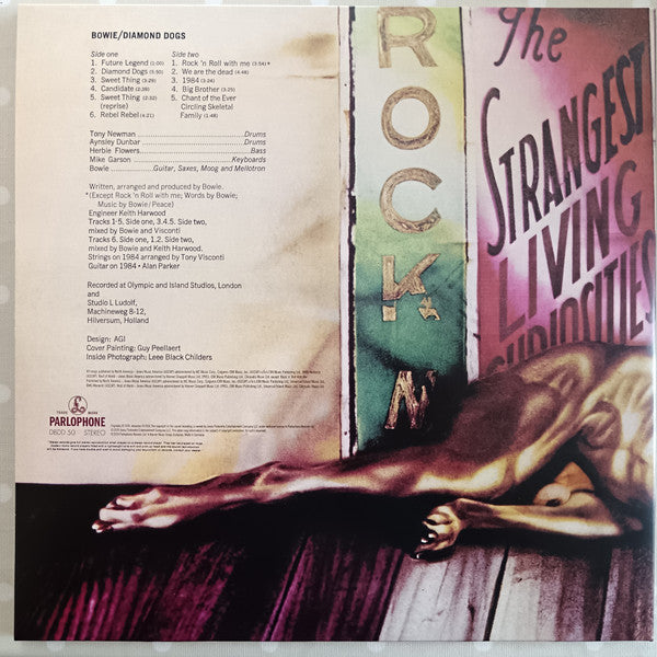 Bowie* : Diamond Dogs (LP, Album, Ltd, RE, RM, 180)