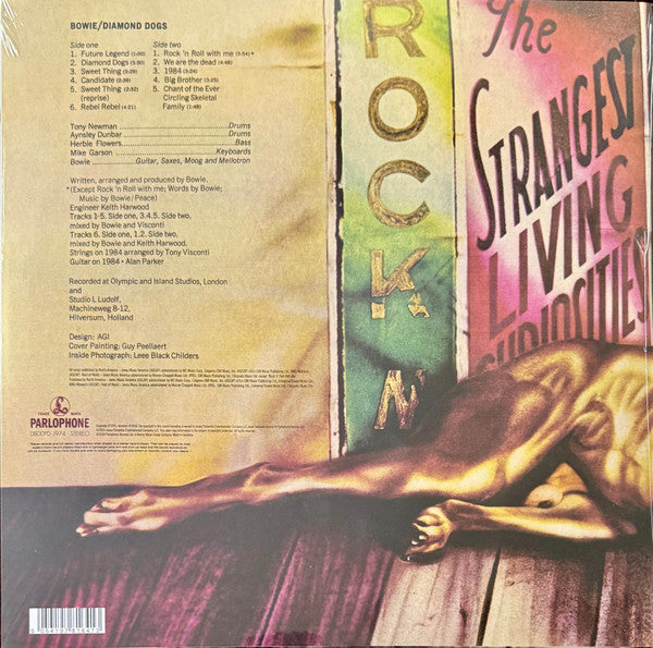 Bowie* : Diamond Dogs (LP, Album, Ltd, Pic, RE, 50t)