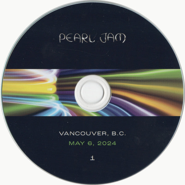 Pearl Jam : Vancouver, B.C. - May 6, 2024 (2xCDr)