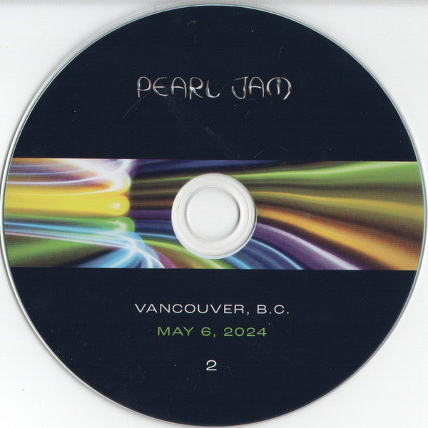Pearl Jam : Vancouver, B.C. - May 6, 2024 (2xCDr)