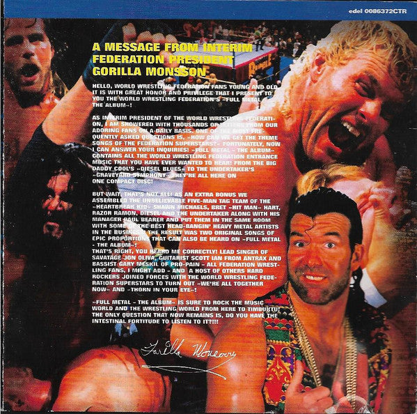 Various : Full Metal (The Album) (CD, Album)