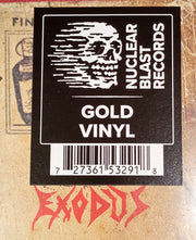 Exodus (6) : British Disaster: The Battle of '89 (Live At The Astoria) (2xLP, Album, Gol)