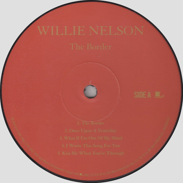 Willie Nelson : The Border (LP, Album)