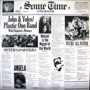 John & Yoko* / Plastic Ono Band* With Elephant's Memory* Plus Invisible Strings : Some Time In New York City (2xLP, Album, RE, Los)