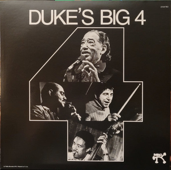 Duke Ellington : Duke's Big 4 (LP, Album, RE, RM)