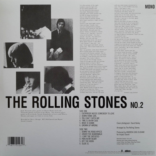 The Rolling Stones : No. 2 (LP, Album, Mono, RE, RM, 180)