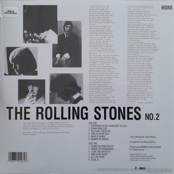 The Rolling Stones : No. 2 (LP, Album, Mono, RE, RM, 180)