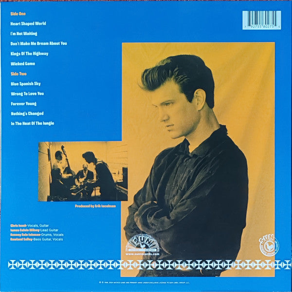 Chris Isaak : Heart Shaped World (LP, Album, RE)