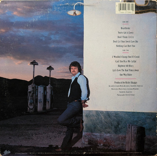 Ricky Skaggs : Highways & Heartaches (LP, Album, Pit)