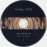 Pearl Jam : Las Vegas, NV - May 16, 2024 (2xCDr)