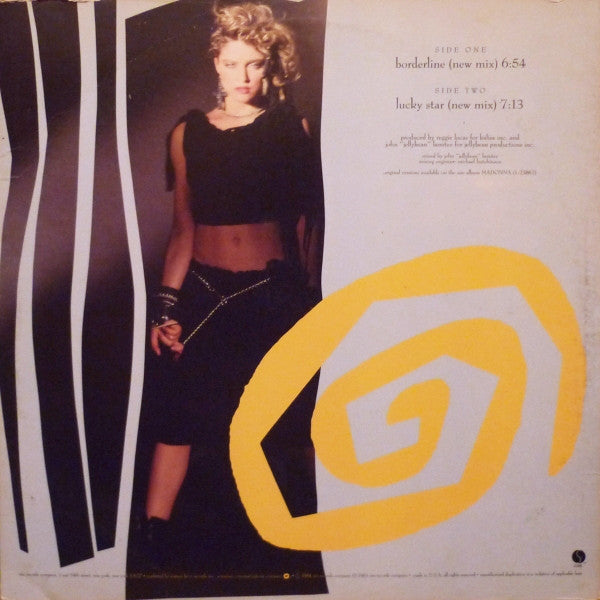 Madonna : Borderline (12", Maxi)