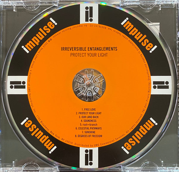 Irreversible Entanglements : Protect Your Light (CD, Album)