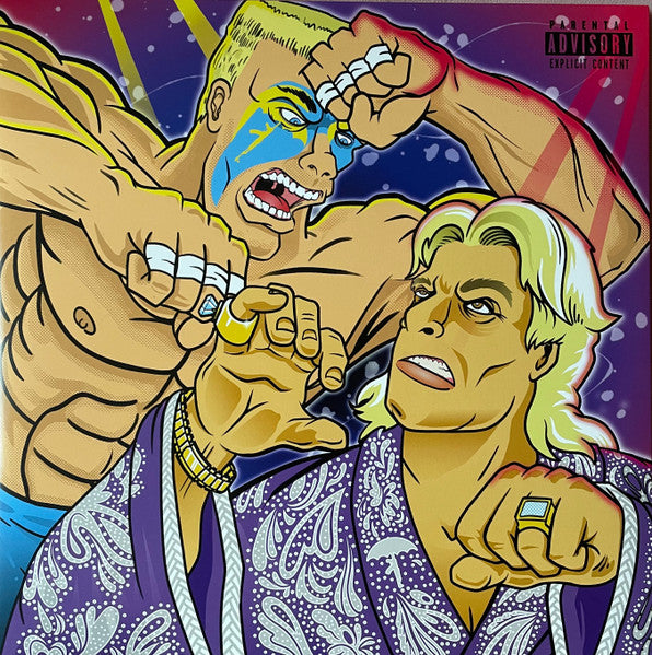 Mickey Diamond x Pro Dillinger : Sting Vs. Flair (LP, Album, Dlx, Ltd, Num, RE, Hal)