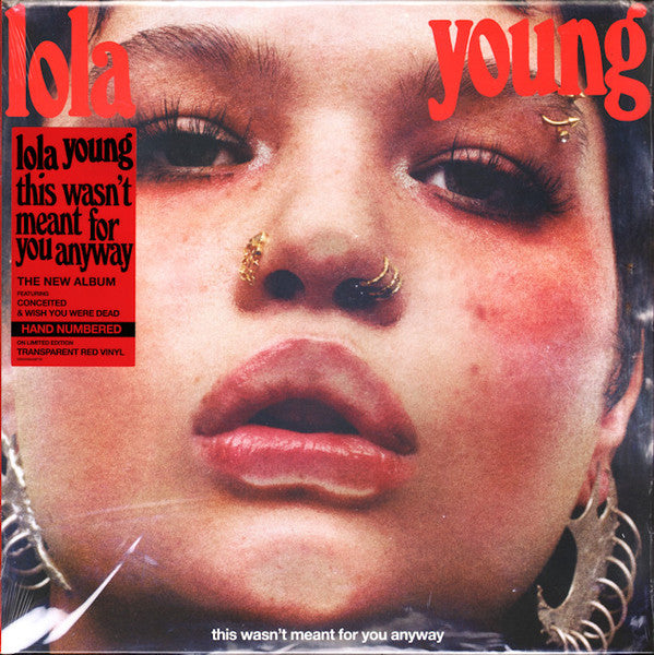 Lola Young : This Wasn't Meant For You Anyway (LP, Album, Ltd, Num, Red)