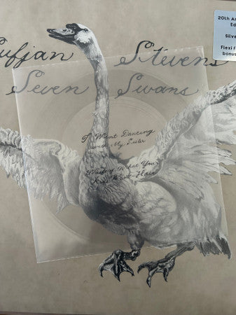 Sufjan Stevens : Seven Swans (LP, Album, Ltd, RP, Sil + Flexi, 7", Cle)