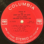 Johnny Cash & June Carter : Carryin' On With Johnny Cash & June Carter (LP, Album, San)