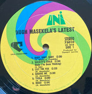 Hugh Masekela : Hugh Masekela's Latest (LP, Album, Mon)