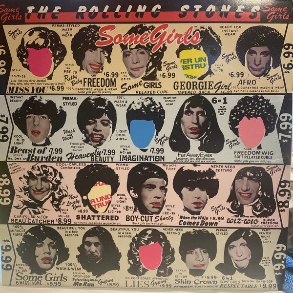The Rolling Stones : Some Girls (LP, Album, RE, RM, 180)