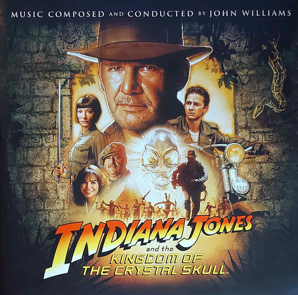 John Williams (4) : Indiana Jones And The Kingdom Of The Crystal Skull (Original Motion Picture Soundtrack) (2xLP, Album, Ltd, RE)