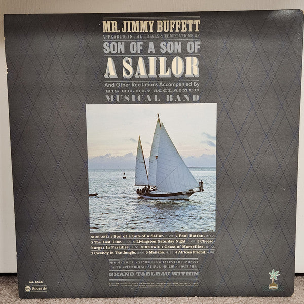 Jimmy Buffett : Son Of A Son Of A Sailor (LP, Yel)