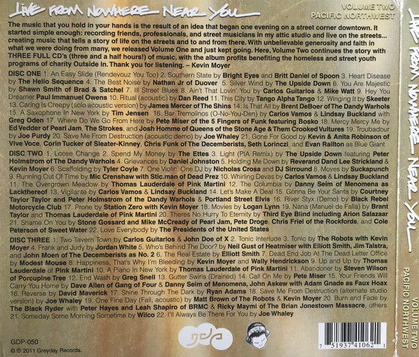 Various : Live From Nowhere Near You Vol II (3xCD, Comp, Dig)