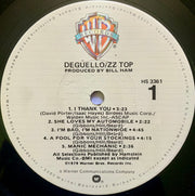 ZZ Top : Degüello (LP, Album, Los)