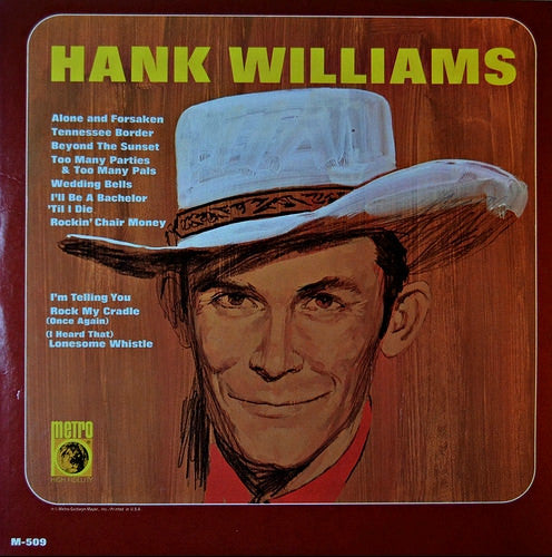 Hank Williams And The Drifting Cowboys* : Hank Williams (LP, Comp, Mono)