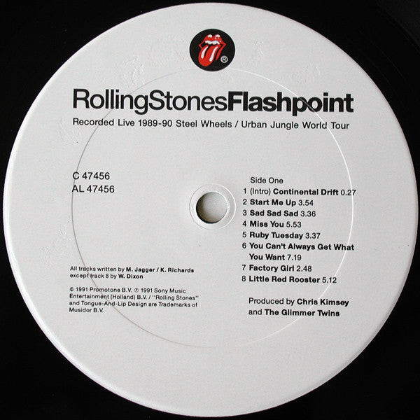 The Rolling Stones : Flashpoint (LP, Album, Car)