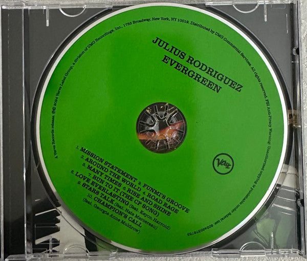 Julius Rodriguez : Evergreen (CD, Album)