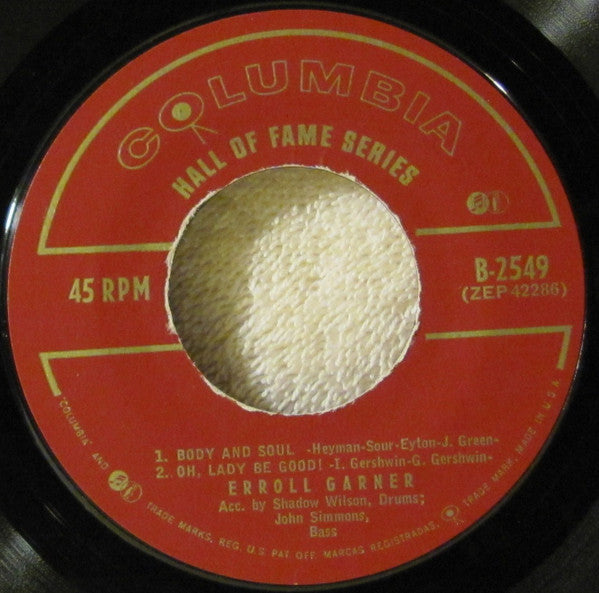 Erroll Garner : Erroll Garner (7", EP)