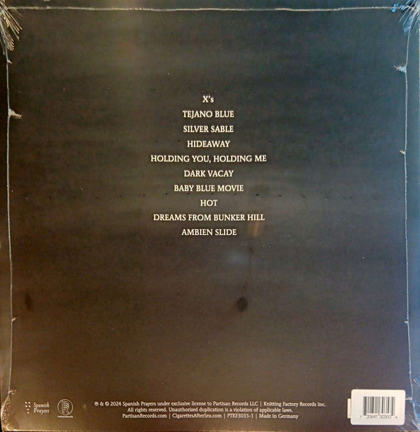 Cigarettes After Sex – X's, Germany Partisan Records Vinyl LP Cigarettes After Sex – X's, Germany Partisan Records Vinyl LP