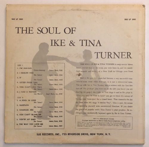Ike & Tina Turner : The Soul Of Ike & Tina Turner (LP, Album, Mono)